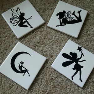 Fairie coaster set